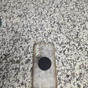 Spigen Transparent Phone Case with PopSocket For SAMSUNG S23. Lightly Used.